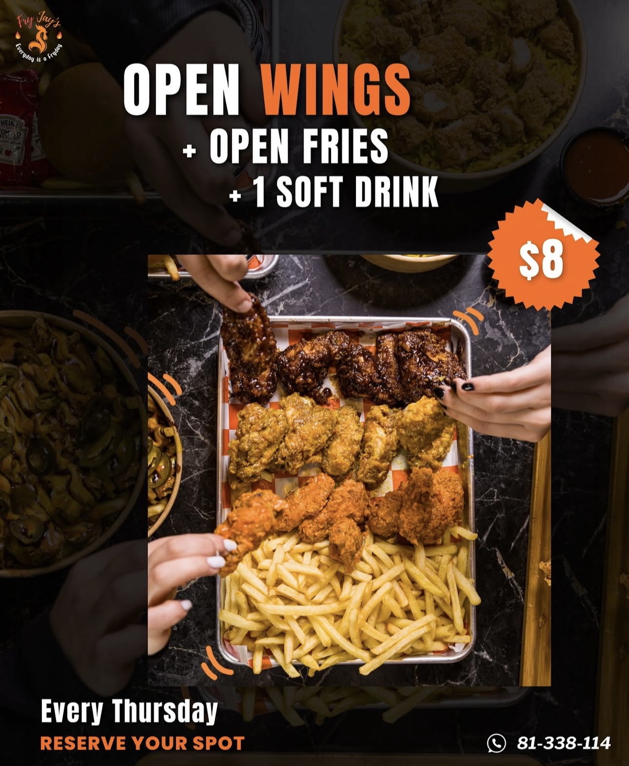 OPEN WINGS EVERY THURSDAY